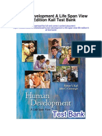 Human Development A Life Span View 6th Edition Kail Test Bank