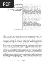 CORREA, Mariza. O Mistério Dos Orixás e Das Bonecas Raça e Gênero Na Antropologia Brasileira