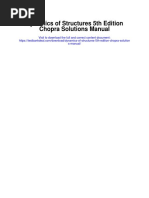 Dynamics of Structures 5th Edition Chopra Solutions Manual