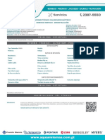 Informe Técnico Calentador Eléctrico Orden de Servicio - Desinstalación