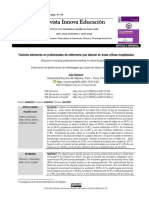 Revista Innova Educación: Stressors in Nursing Professionals Working in Critical Hospital Areas