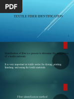 Textile Fiber Identification