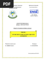 Étude Des Familles de Circuits Logiques