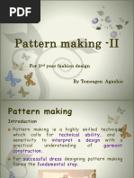 Pattern Making Class One 1