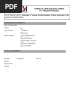 Template Research Proposal Hi-Tech-Fantastic F+ (Project) Aiman Farhana