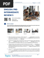 Business English Pre Intermediate Review 5 British English Student