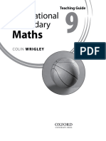 International Secondary Maths Teaching Guide 9