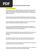 Preguntas Básicas para La Inversión y El Trading