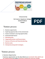 Entrepreneruship Venture Process