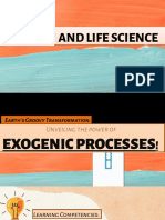 Earth & Life Science - Exogenic Process