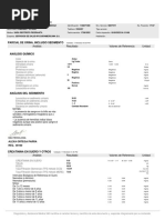 Análisis Resultado Valores de Referencia Unidad: Parcial de Orina, Incluido Sedimento