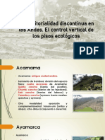 Unidad 2 - La Territorialidad Discontinua de Los Andes