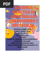 Juego Reglado Con Casilleros y Obstáculos - 1