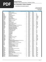 Reporte Catalogo de Cuentas