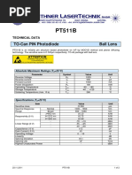 TO-Can PIN Photodiode: Ball Lens