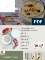 Rice Pudding