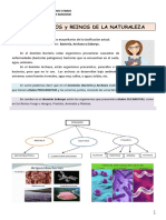 Dominios - Reinos.bacterias. 1°año. Svf. 2022