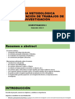 Guia Metodológica Presentación de Trabajos de Investigación