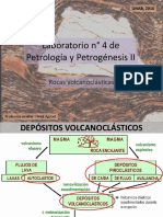 Lab 4 Rxs Volcanoclásticas