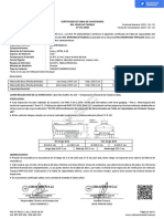 Tabla de Aforo Tbz-848 - tbg-974