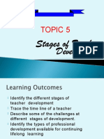 Tp5 - Stages of Teacher Development