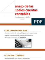 Manejo de Las Principales Cuentas Contables