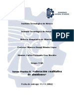 Práctica 3 Valoración Cualitativa de Almidones CRUZ MORALES CARLOS FERNANDO