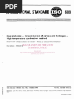 Coal Carbon ISO-609-1975