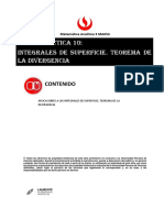 AAD 10 Integrales de Superficie. Teorema de La Divergencia