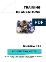 TR Tile Setting NC II