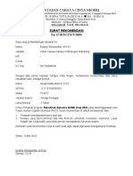 Template Surat Rekomendasi