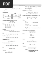 Fans (Energy Equation, Head Conversions)