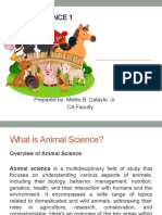 Domestication of Farm Animals