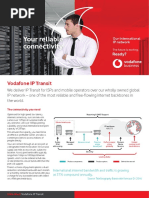 Vodafone IP Transit Data Sheet 2019