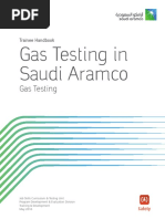 Gas Testing in Saudi Aramco