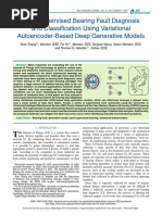 Semi-Supervised Bearing Fault Diagnosis and Classification Using Variational Autoencoder-Based Deep Generative Models