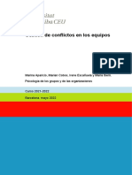 Gestión de Conflictos en Los Equipos