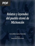 Libro Relatos Leyendas Otomies Michoacan INPI