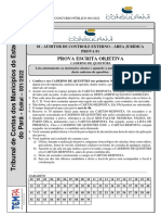 02 - 01. Auditor de Controle Externo - Area Juridica - Prova 01