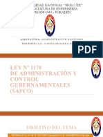 Ley Nº1178 Safco