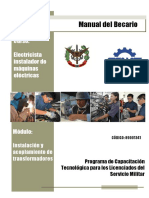 Instalacion Acoplamiento transformadores-MINDEF 1341