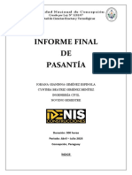 Informe de Pasantia Johana y Cynthia