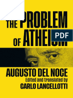 (McGill-Queen's Studies in The History of Ideas 84) Augusto Del Noce - The Problem of Atheism-McGill-Queen's University Press (2022)