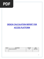 Structure Design Report - Access Platform-R0