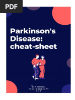 Parkinsons Disease Cheat Sheet d2dtb5