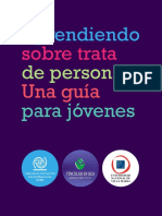 Aprendiendo Sobre Trata de Personas. Un Glosario para Jóvenes.