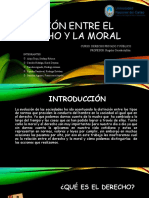 Relación Entre La Moral y El Derecho