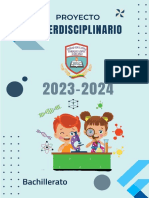 Proyecto Interdisciplinario Tercero de Bachillerato - Primer Trimestre