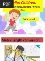 Metric Length Conversion