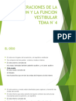 Alteraciones de La Audicion y La Funcion Vestibular